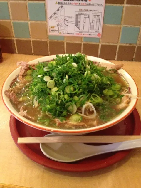 チャーシュー麺 野菜大め  （大阪市福島区  旭屋|ひなどりさん