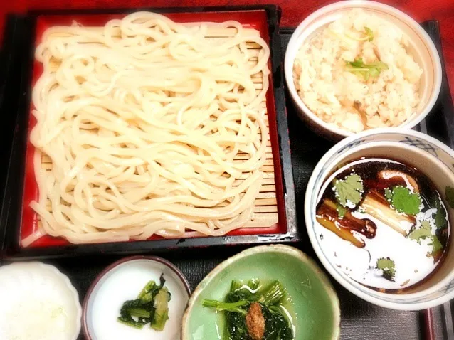 かもせいろうどん|あぼちさん