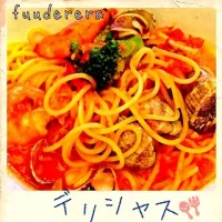 Snapdishの料理写真:シーフードパスタ|フミエさん