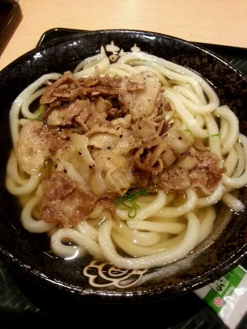 塩豚ねぎうどん|フッチーさん