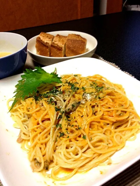 あさりとウニのパスタ|kennyさん