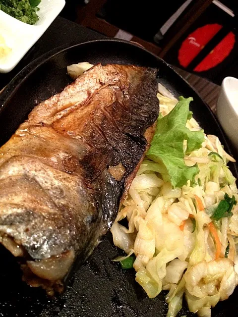 Snapdishの料理写真:saba steak|thitiさん