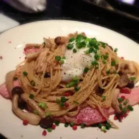 温たまと茸のパスタ|☆ルィ☆さん