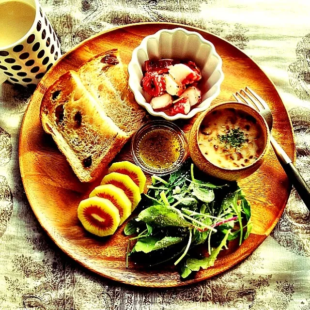 Good morning ☀ today's breakfast( ்▿்)✨✨|sachieさん