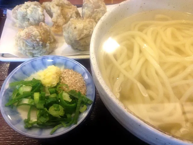 かしわ天釜揚げうどん|buhizouさん