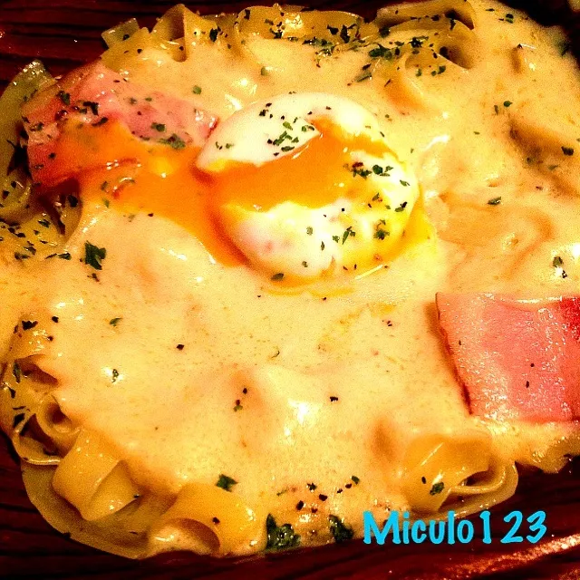 ローソンの生パスタ カルボナーラ|いつみさん