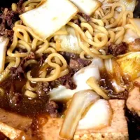 Snapdishの料理写真:すき焼きうどん|沢田 歩さん