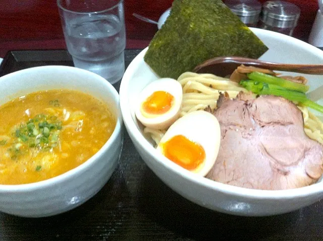 Snapdishの料理写真:濃厚つけ麺！隠し味はカボチャ〜|chipkickさん