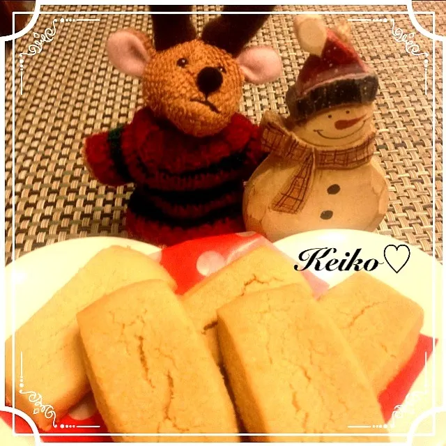 娘が作ってくれたょ💓ちんすこう💓|佳子さん