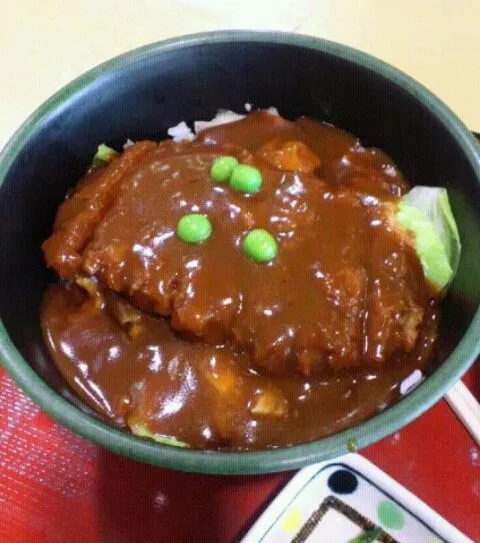 岡山名物…デミカツ丼！ヾ(*'-'*) ♪|タマちゃんさん