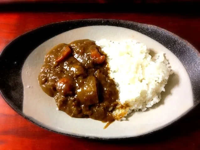 Snapdishの料理写真:牛すじ&大根カレー|marinaさん