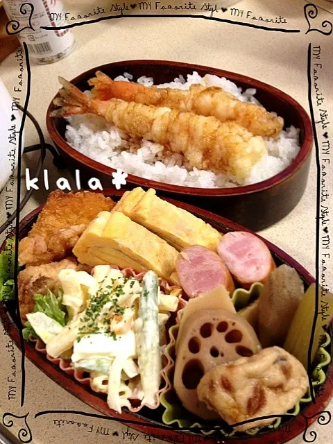 もらいもののお弁当☆11/12|くららさん