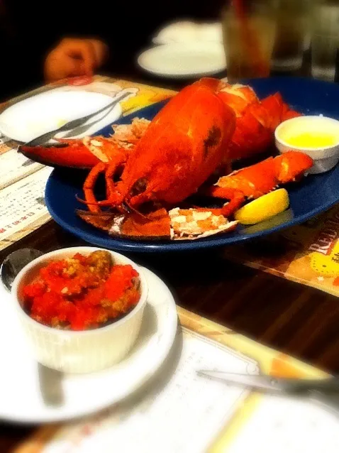 ロブスター丸湯で🍤  Red Lobster|Yukiko٩(●❛ö❛)۶さん