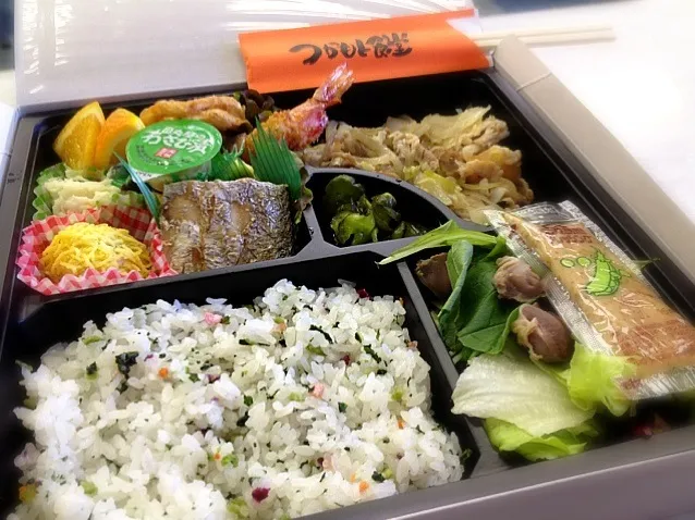 Snapdishの料理写真:つかもと食堂弁当|natsu.さん