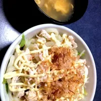 Snapdishの料理写真:サラダうどん|けんさん