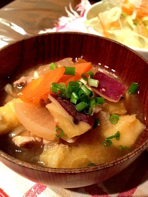 Vegetable soup さつま汁|chitopilitaさん