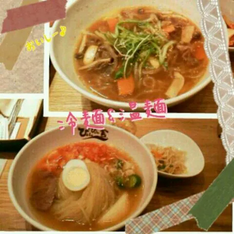 Snapdishの料理写真:冷麺☆温麺|けぇこさん