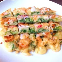 seafood pancake|花小卷さん