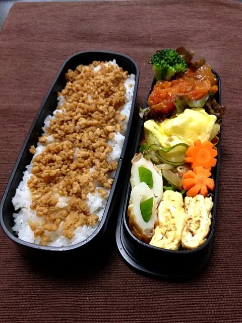 Snapdishの料理写真:旦那さんのお弁当♪|リエ吉さん