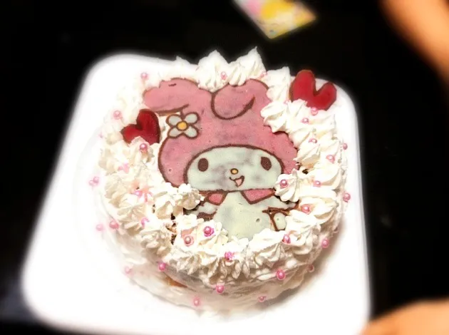 誕生日ケーキ( ´ ▽ ` )ﾉ|りあママさん