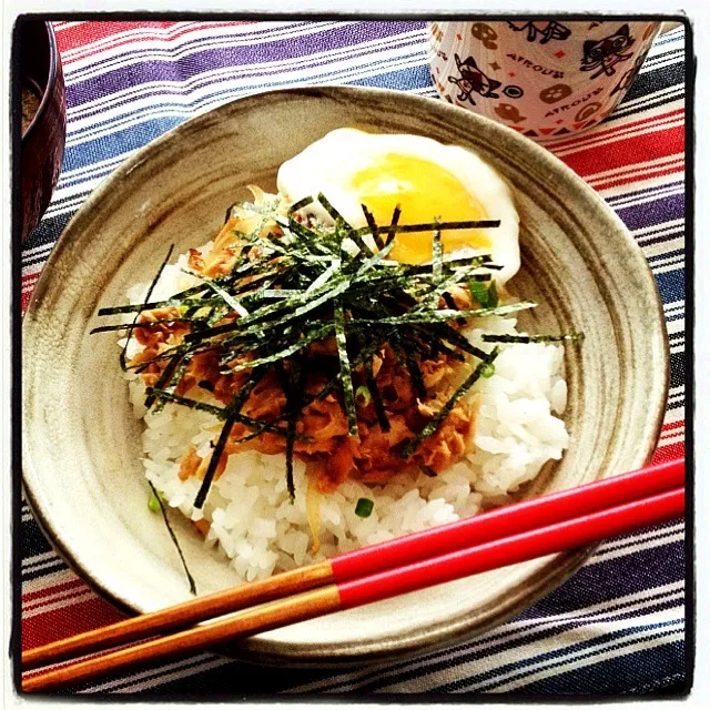 Snapdishの料理写真:ツナ丼|たちばなさん