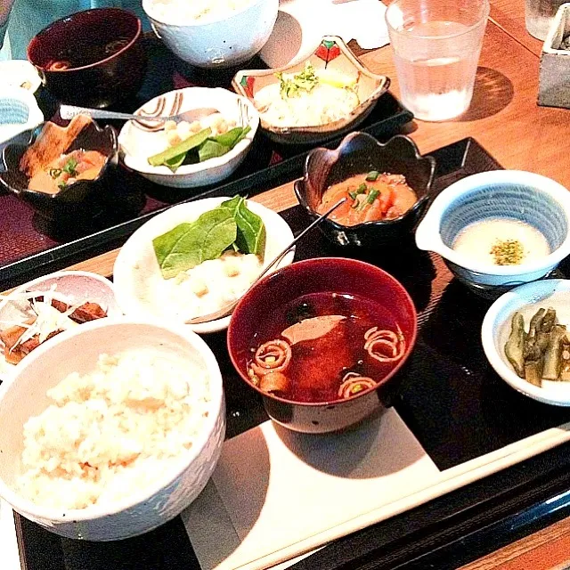 Snapdishの料理写真:昨日のおばんざいランチ🎶神楽坂|＊さくら＊さん