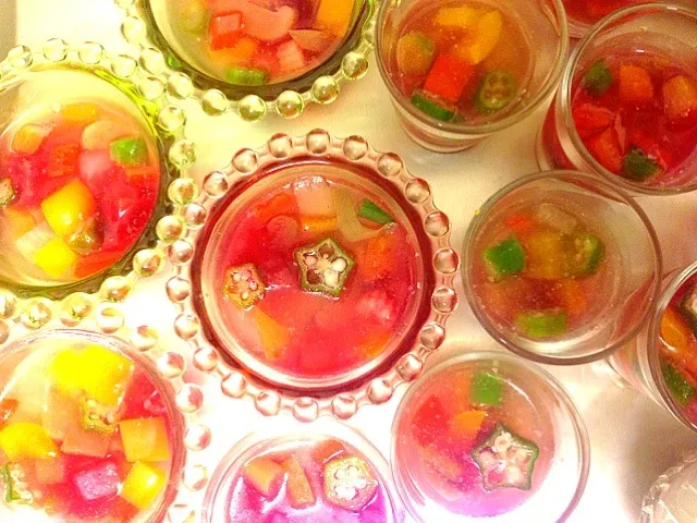 野菜のカクテル Jelly vegetable cocktail|sawaさん