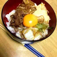 すき焼き丼|あやのさん