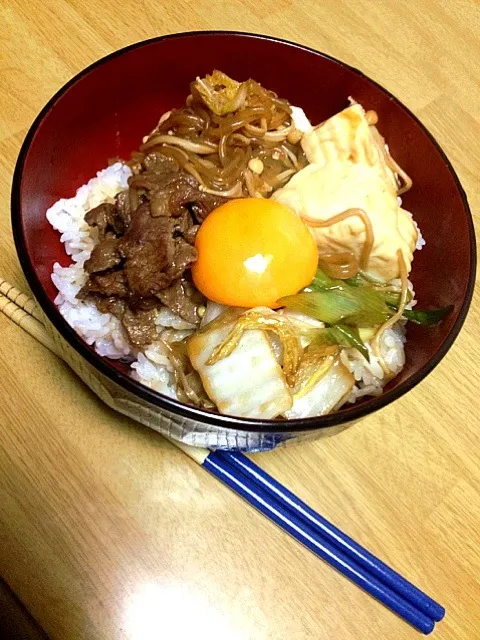 すき焼き丼|あやのさん