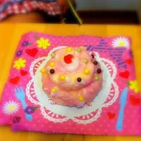 5歳の娘の作品 クッキングトイのケーキ|すずらんさん