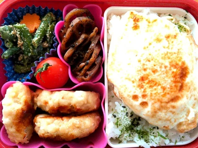 ハンバーグ弁当|もえさん