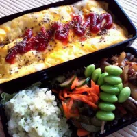 Snapdishの料理写真:旦那様お弁当☆|まみぴぃあさん