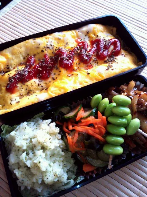 Snapdishの料理写真:旦那様お弁当☆|まみぴぃあさん