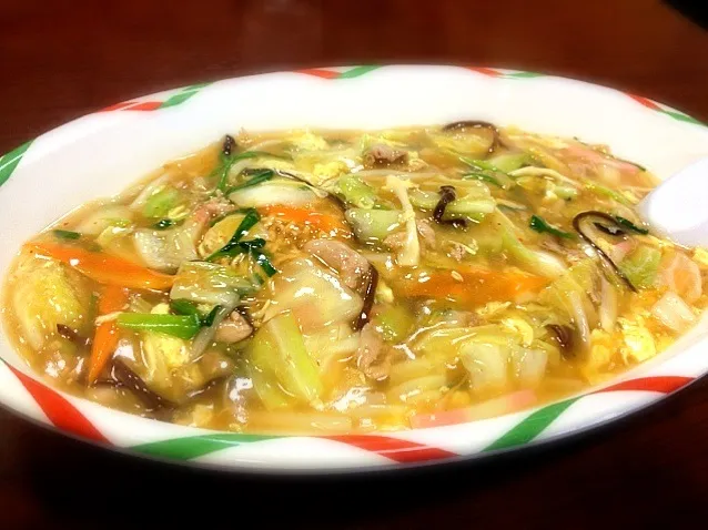 薬膳あんかけやきそば|しょうさん