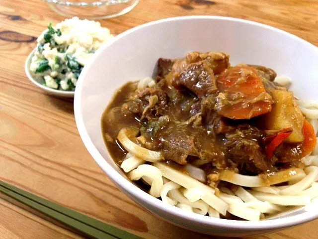 カレーうどん|ぴっぱーさん