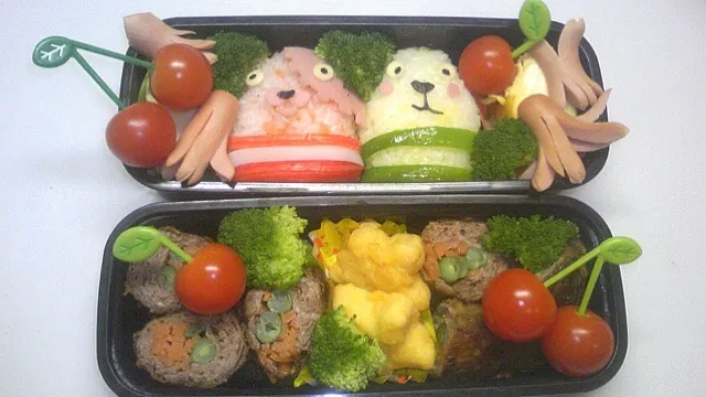 肉巻き弁当♪|ゆいちゃんママさん