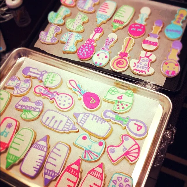 Baby shower sugar cookies|janice Williamsさん