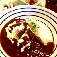 Snapdishの料理写真:ビーフシチュー丼