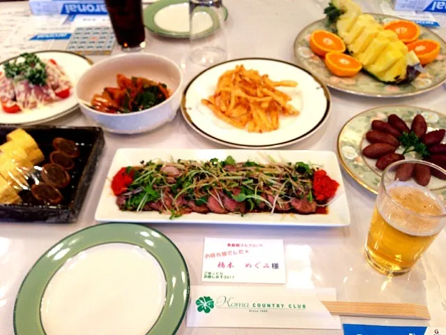 Snapdishの料理写真:コンペの会食♪|橋本めぐみさん