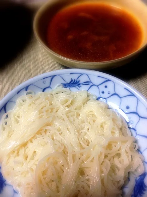 〆は素麺で(#^.^#)|yasbongさん