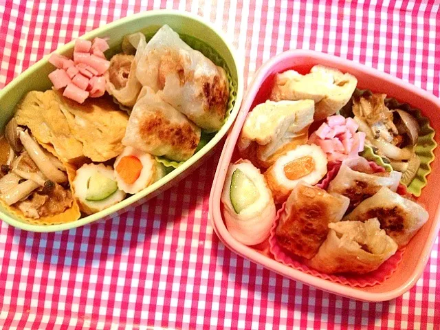 餃子の皮でりめいく弁当|kysbooさん