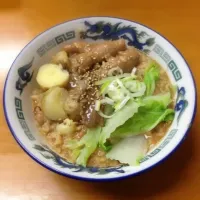 もつ煮おじや|ごりさん