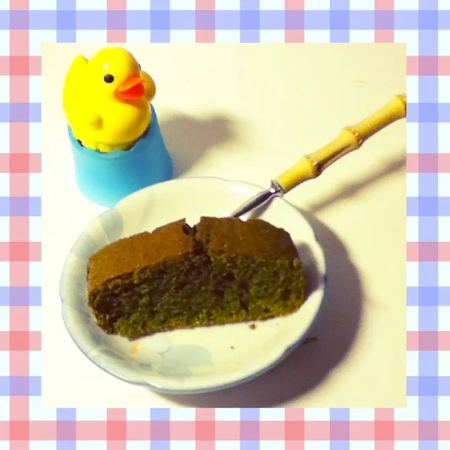 Snapdishの料理写真:抹茶パウンドケーキ|ikeike55chanさん