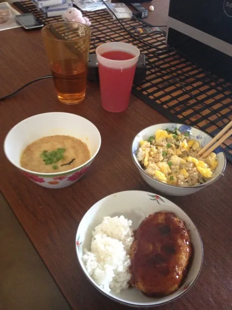 Snapdishの料理写真:Nokori-mono Asa gohan :)|Lee Annさん