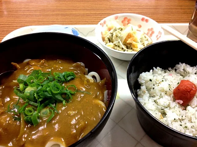 社食。カレーうどん。４５０円。|osayanさん