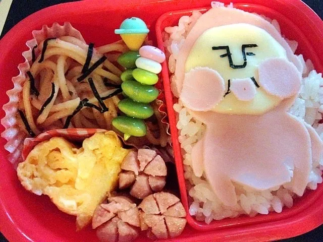 Snapdishの料理写真:カクレモモジリお弁当|kmcさん