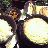 Snapdishの料理写真:マッコリ家でランチ|那里さん