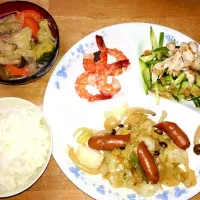 Snapdishの料理写真:中華風ご飯|たけまつなおみさん