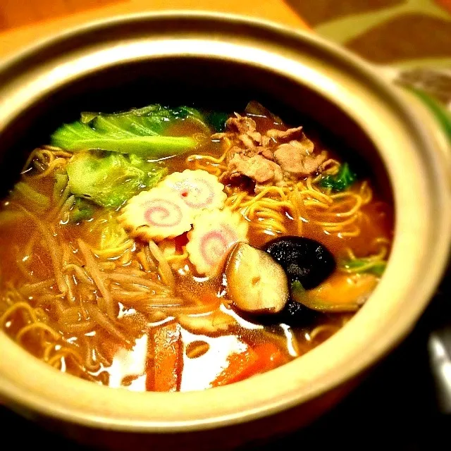 鍋ラーメン🍜|ゆりっぺ⋆*❁さん