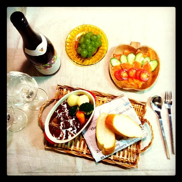 today's dinner ♡ビーフシチュー♡|natupuさん